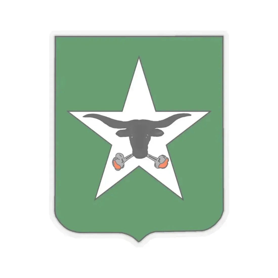 747th Tank Battalion (U.S. Army) STICKER Vinyl Kiss-Cut Decal 4 Inch Transparent - The Sticker Space