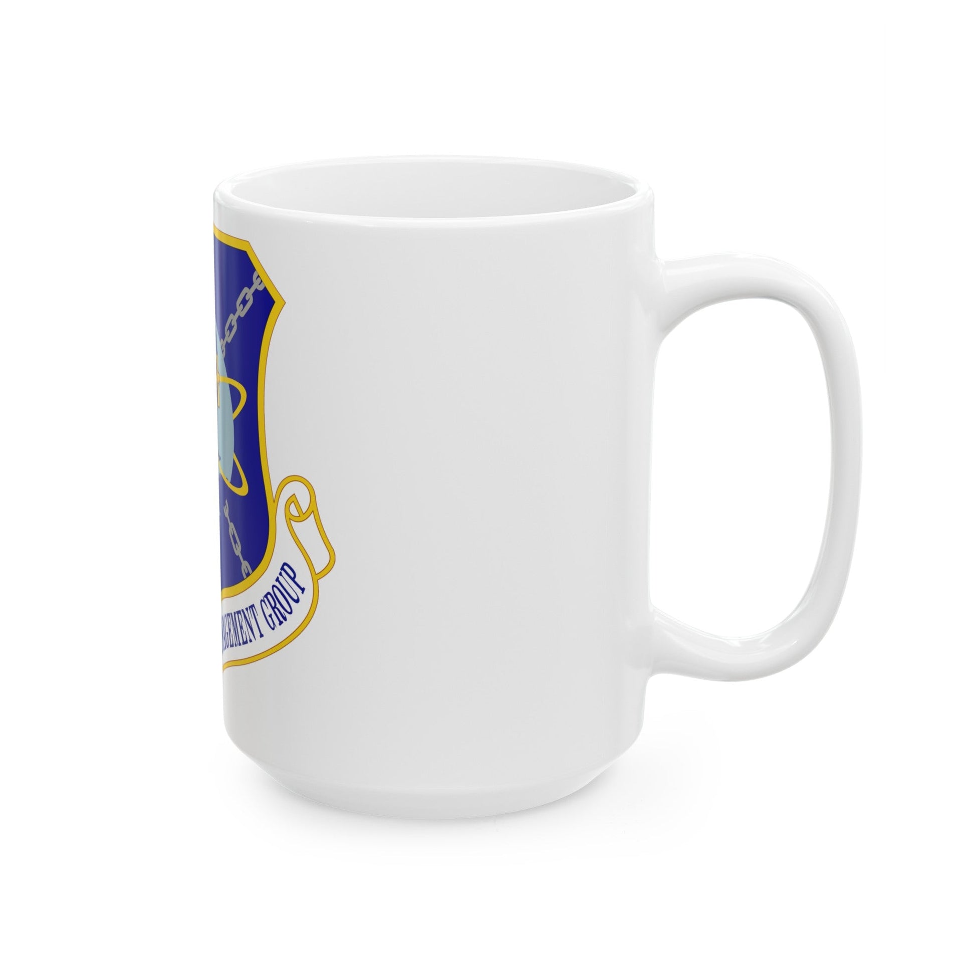 748 Supply Chain Management Group AFMC (U.S. Air Force) White Coffee Mug-The Sticker Space