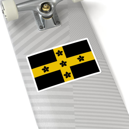 Flag of the Diocese of St Davids (United Kingdom) STICKER Vinyl Kiss-Cut Decal