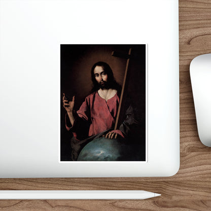 ZURBARAN, Francisco de - Christ Blessing (Artwork) STICKER Vinyl Die-Cut Decal