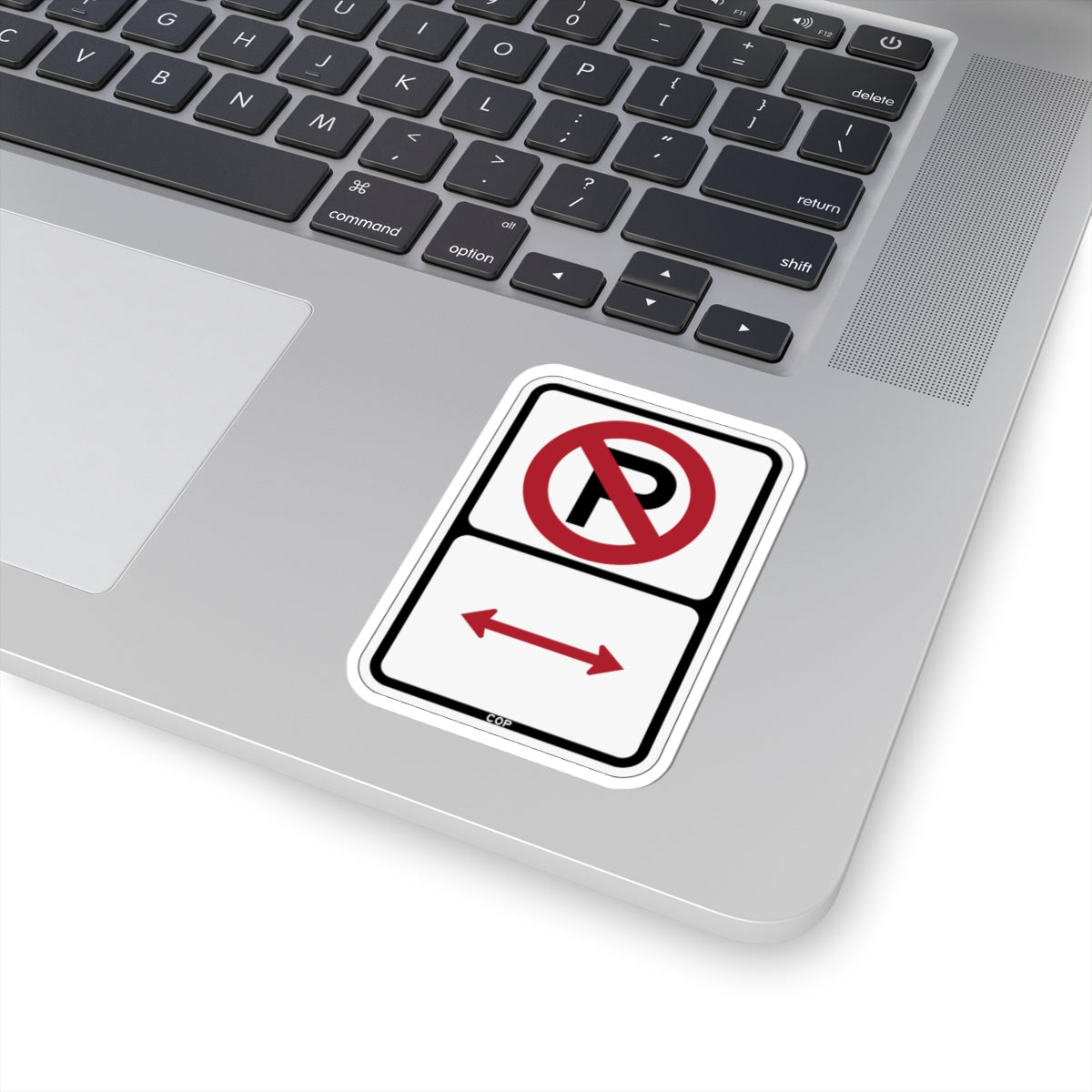 PBOT Road sign P1000D (Oregon) (Road Sign) STICKER Vinyl Kiss-Cut Decal
