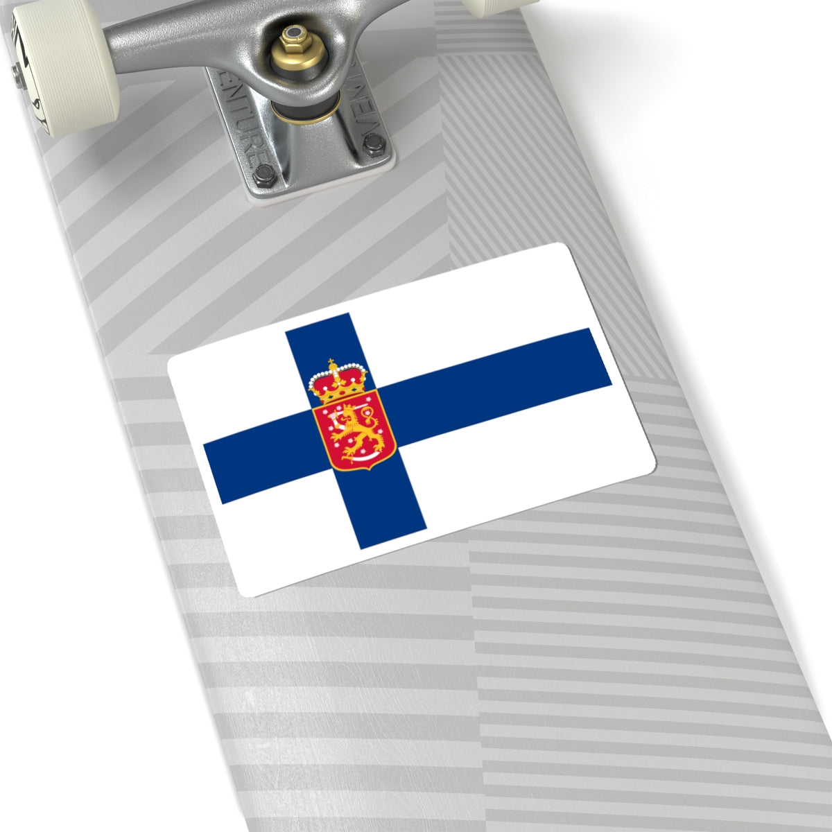 Flag of Finland 1918-1920 (Finland) STICKER Vinyl Kiss-Cut Decal
