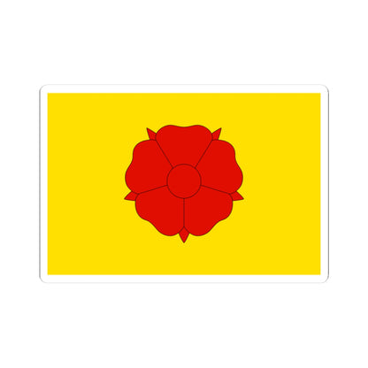 Flag of Sørum (Norway) STICKER Vinyl Kiss-Cut Decal