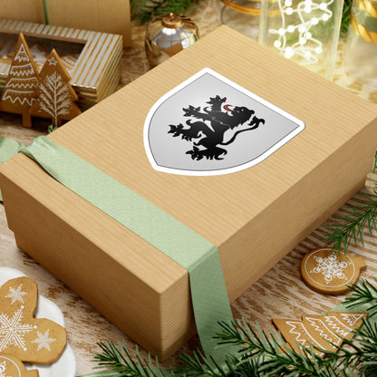 Bambecque 59 Nord (France) (Coat of Arms) STICKER Vinyl Kiss-Cut Decal