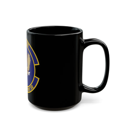 74th Aerial Port Squadron (U.S. Air Force) Black Coffee Mug-The Sticker Space