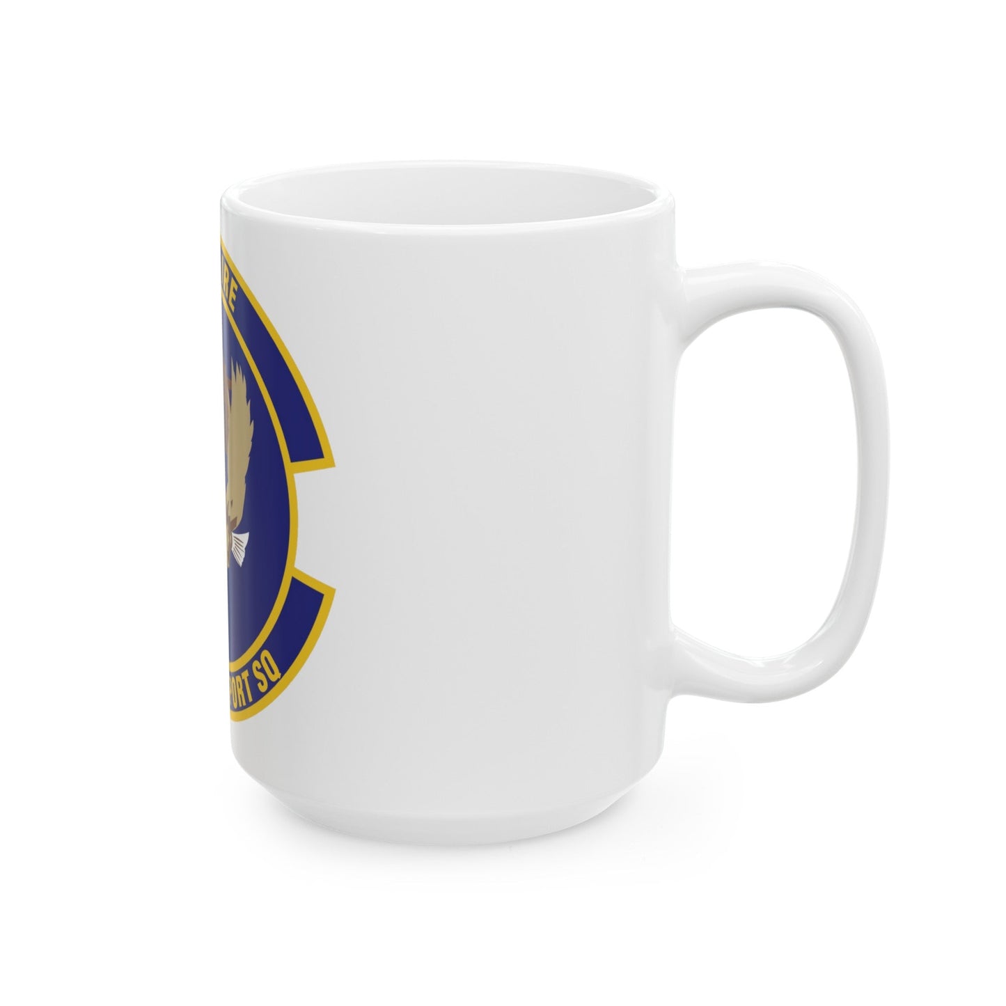 74th Aerial Port Squadron (U.S. Air Force) White Coffee Mug-The Sticker Space