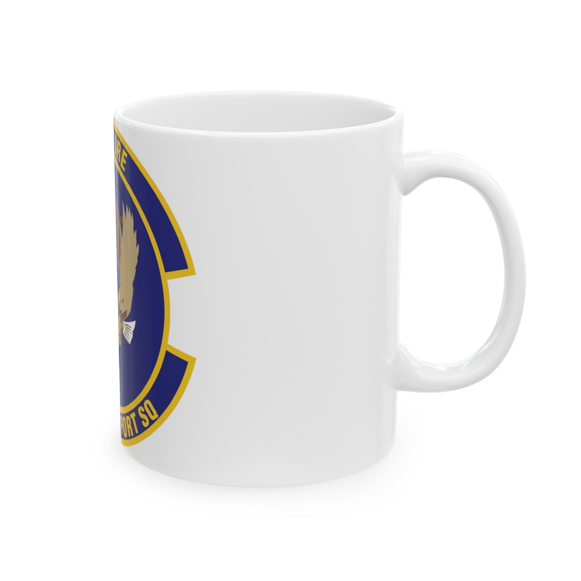 74th Aerial Port Squadron (U.S. Air Force) White Coffee Mug-The Sticker Space