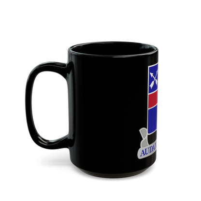 74th Infantry Regiment (U.S. Army) Black Coffee Mug-The Sticker Space