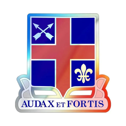 74th Infantry Regiment (U.S. Army) Holographic STICKER Die-Cut Vinyl Decal - The Sticker Space