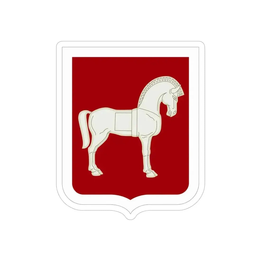 75 Engineer Battalion 2 (U.S. Army) REVERSE PRINT Transparent Die-Cut STICKER 6 Inch Die-Cut Transparent - The Sticker Space