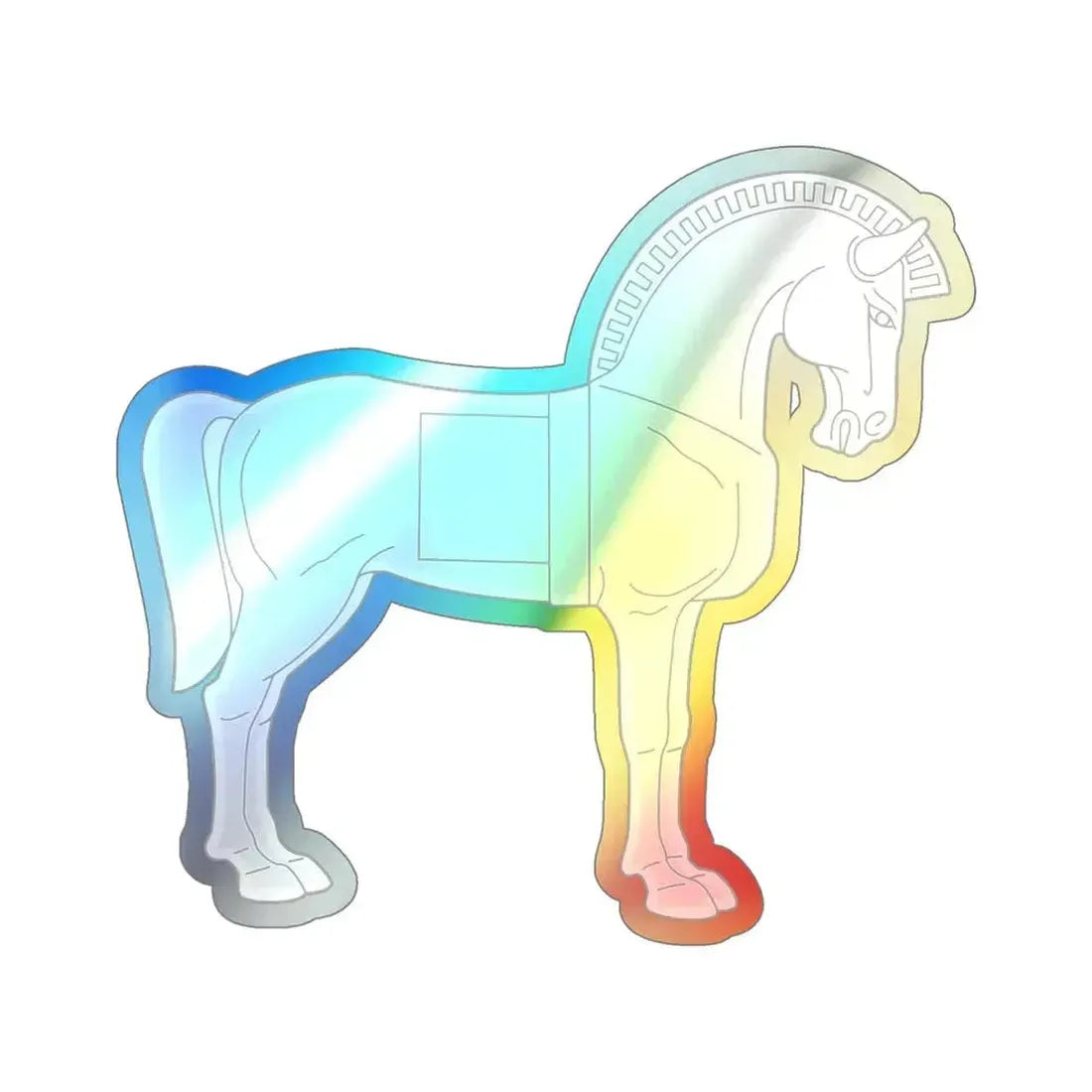 75 Engineer Battalion (U.S. Army) Holographic STICKER Die-Cut Vinyl Decal 5 Inch Holographic - The Sticker Space