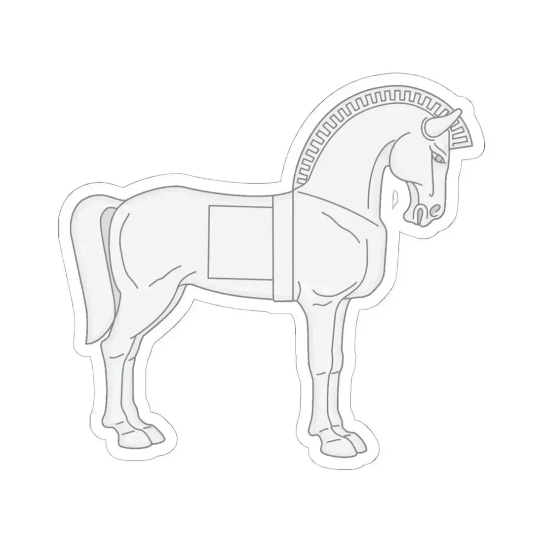 75 Engineer Battalion (U.S. Army) STICKER Vinyl Kiss-Cut Decal 6 Inch White - The Sticker Space