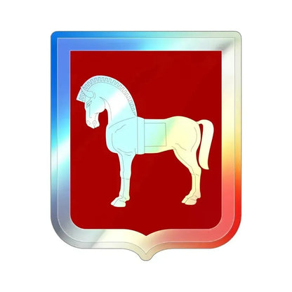 75 Engineer Battalion v2 (U.S. Army) Holographic STICKER Die-Cut Vinyl Decal 4 Inch Holographic - The Sticker Space