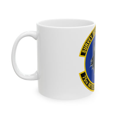 75 Intelligence Squadron ACC (U.S. Air Force) White Coffee Mug-The Sticker Space