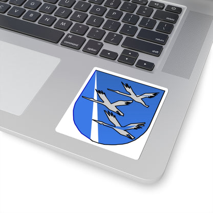 Aanekoski (Finland) (Coat of Arms) STICKER Vinyl Kiss-Cut Decal