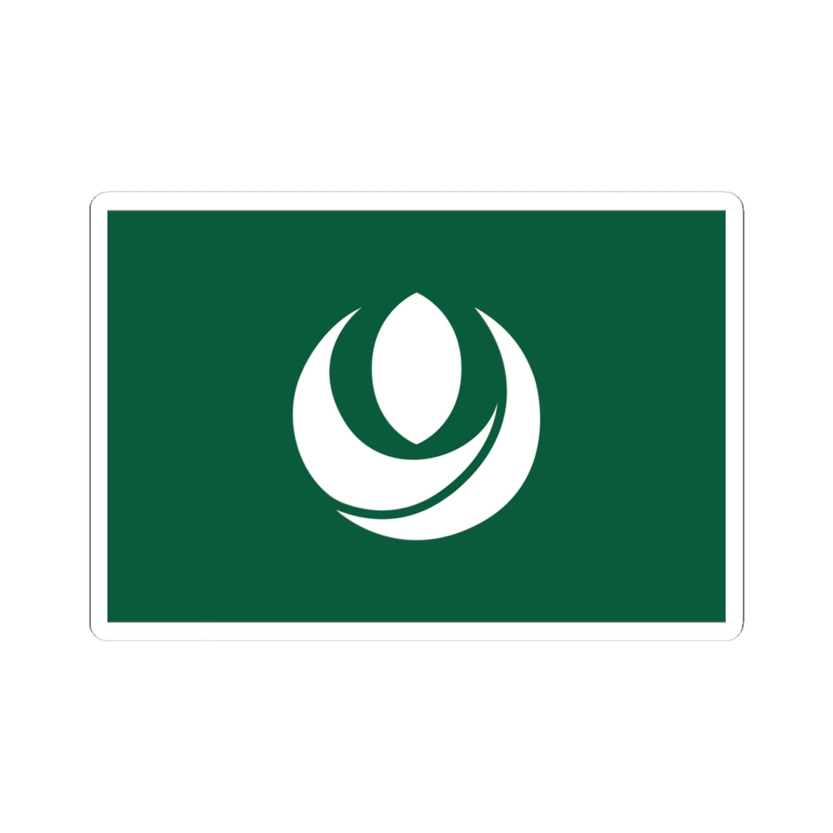 Flag of Kurihara Miyagi (Japan) STICKER Vinyl Kiss-Cut Decal