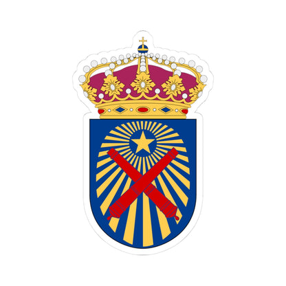 Artilleri- och ingenjörshögskolan vapen (Sweden) (Coat of Arms) STICKER Vinyl Kiss-Cut Decal