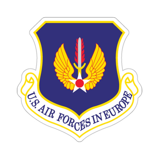 USAF in Europe (U.S. Air Force) STICKER Vinyl Kiss-Cut Decal