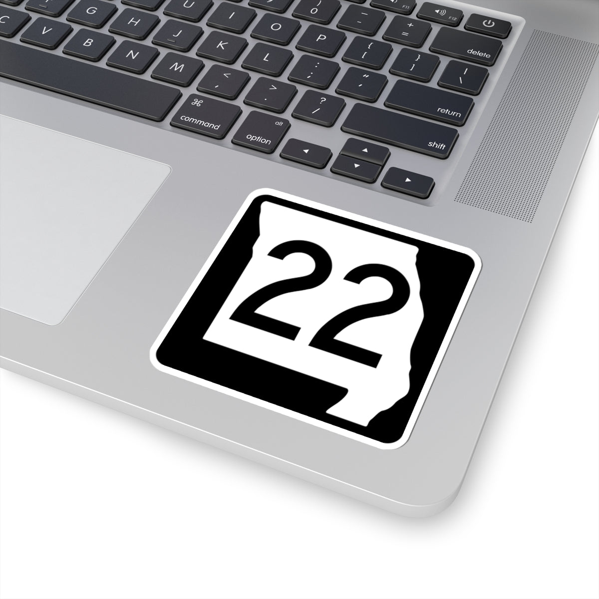 MO-22 (Missouri) (Road Sign) STICKER Vinyl Kiss-Cut Decal