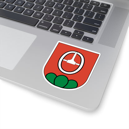 Schoenenberg-blazon (Switzerland) (Coat of Arms) STICKER Vinyl Kiss-Cut Decal