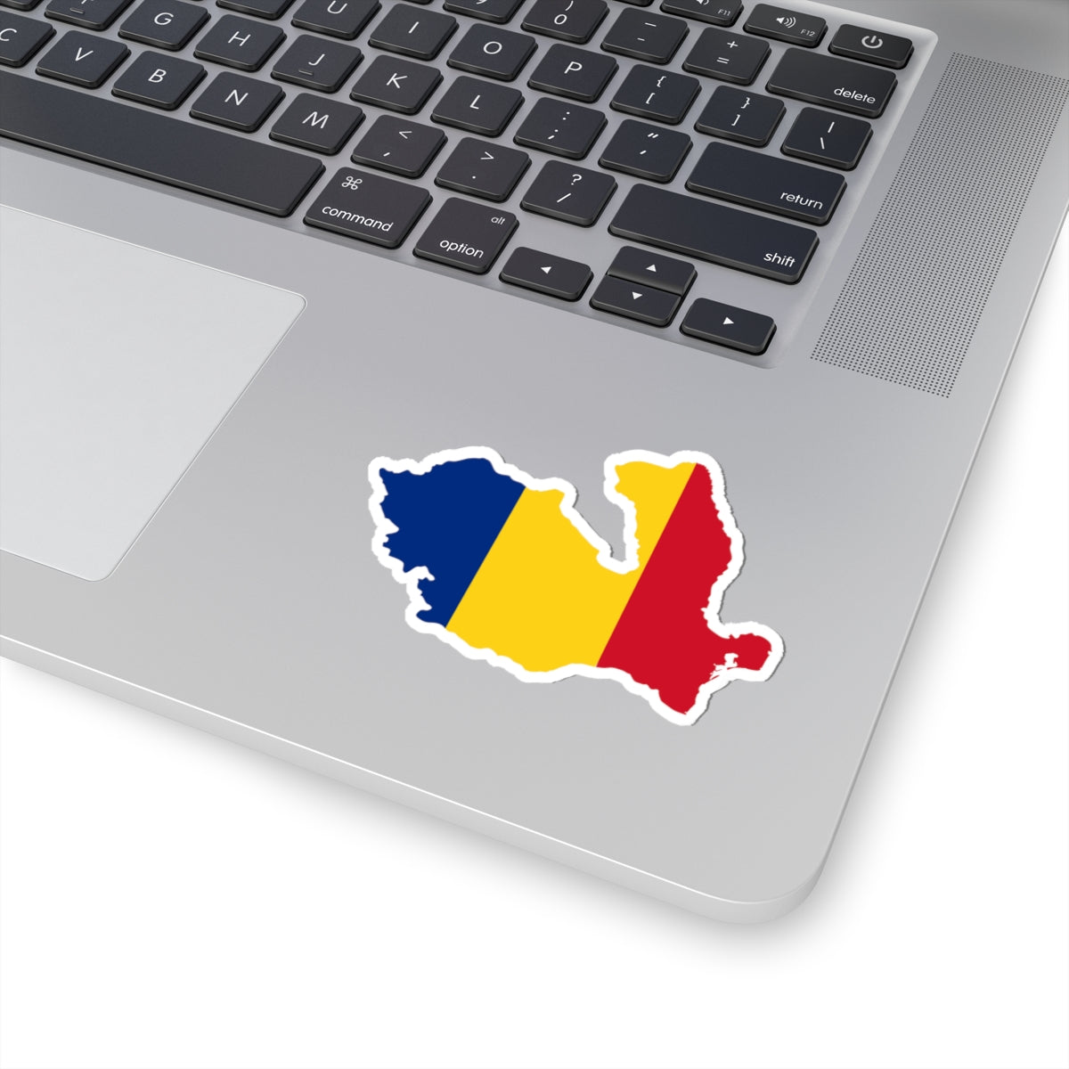 Flag-map of Romania 1940-1941 (Oman) STICKER Vinyl Kiss-Cut Decal