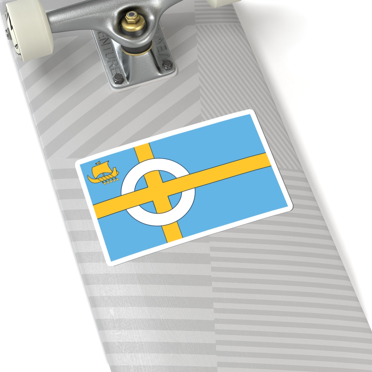 Flag of the Isle of Skye (Scotland) STICKER Vinyl Kiss-Cut Decal