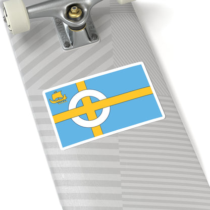 Flag of the Isle of Skye (Scotland) STICKER Vinyl Kiss-Cut Decal