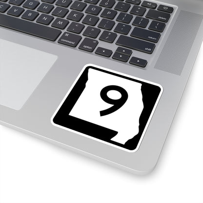 MO-9 (Missouri) (Road Sign) STICKER Vinyl Kiss-Cut Decal