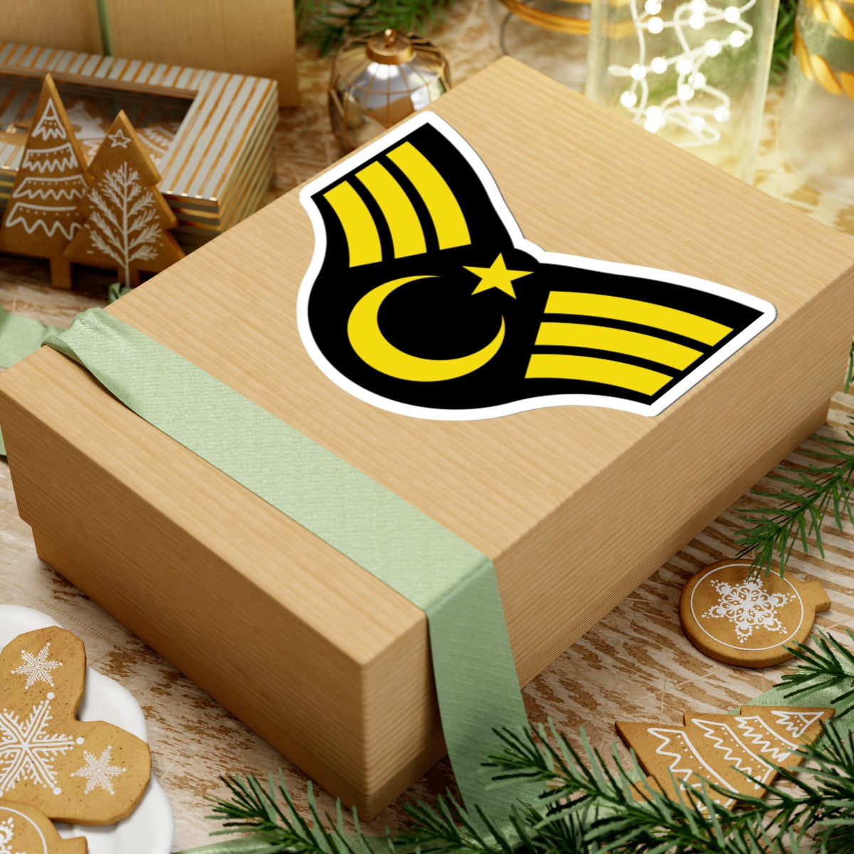 Army TUR OR 06a (Turkey) (Military Rank) STICKER Vinyl Kiss-Cut Decal