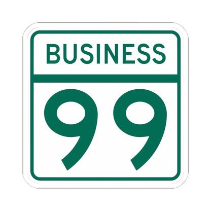 MD Route 99 Business (Maryland) (Road Sign) STICKER Vinyl Kiss-Cut Decal