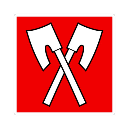 CHE Biel Flag (Switzerland) STICKER Vinyl Kiss-Cut Decal