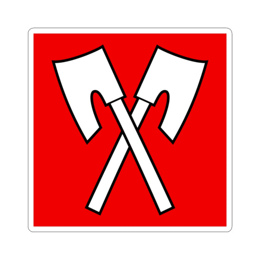 CHE Biel Flag (Switzerland) STICKER Vinyl Kiss-Cut Decal