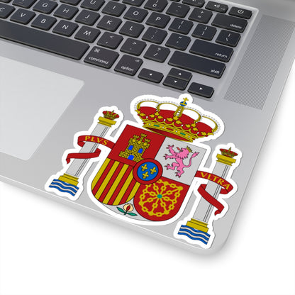Escudo de España (Spain) (Coat of Arms) STICKER Vinyl Kiss-Cut Decal
