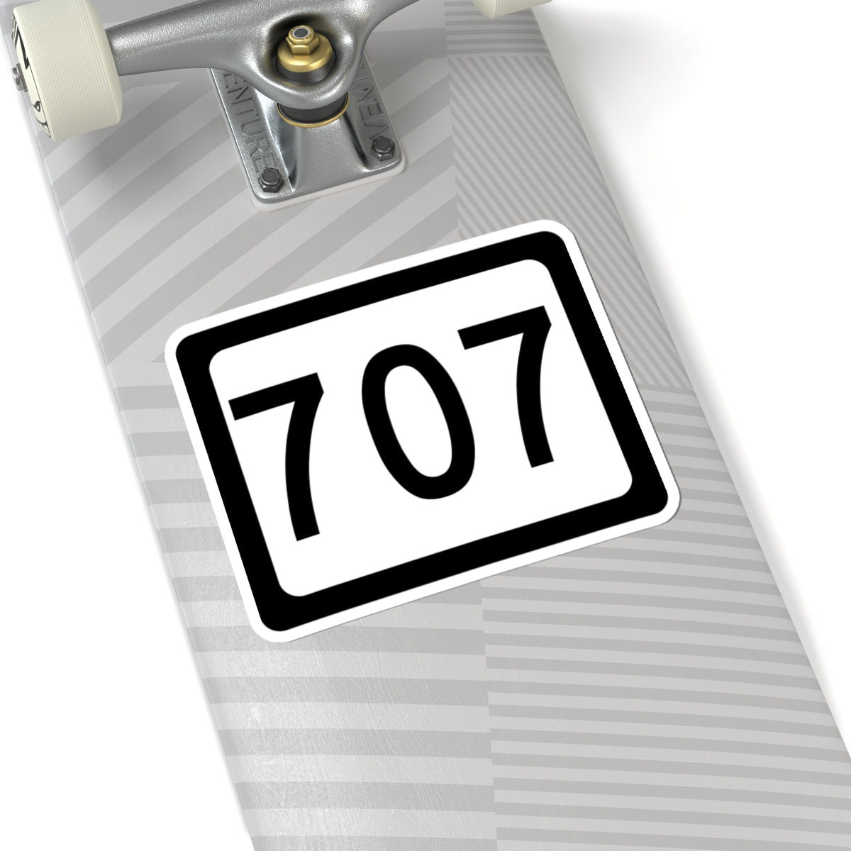 WV-707 (Virginia) (Road Sign) STICKER Vinyl Kiss-Cut Decal