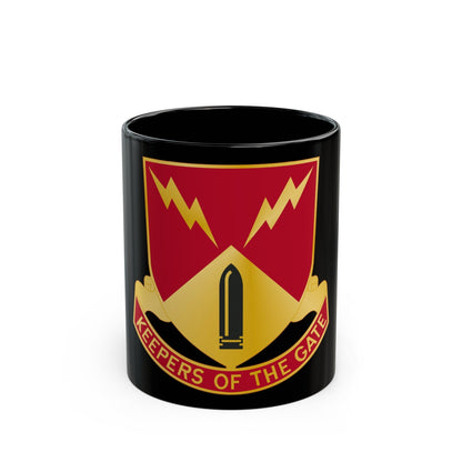 752nd Antiaircraft Artillery Gun Battalion (U.S. Army) Black Coffee Mug-11oz-The Sticker Space