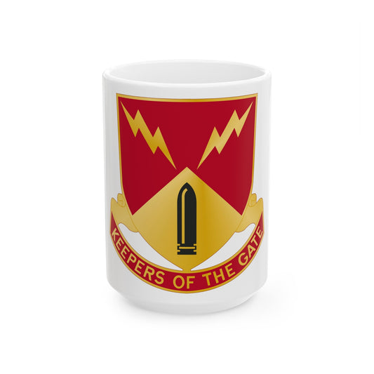 752nd Antiaircraft Artillery Gun Battalion (U.S. Army) White Coffee Mug-15oz-The Sticker Space