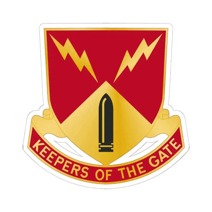 752nd Antiaircraft Artillery Gun Battalion (U.S. Army) STICKER Vinyl Kiss-Cut Decal 6 Inch White - The Sticker Space