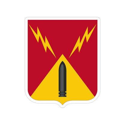 752nd Antiaircraft Artillery Gun Battalion v2 (U.S. Army) Transparent STICKER Die-Cut Vinyl Decal-3 Inch-The Sticker Space