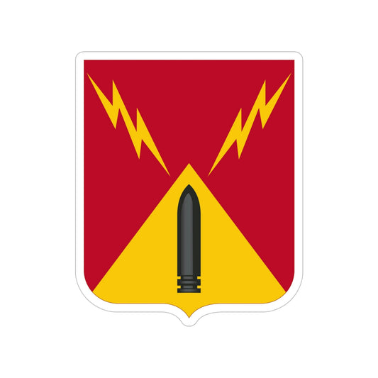 752nd Antiaircraft Artillery Gun Battalion v2 (U.S. Army) Transparent STICKER Die-Cut Vinyl Decal-6 Inch-The Sticker Space