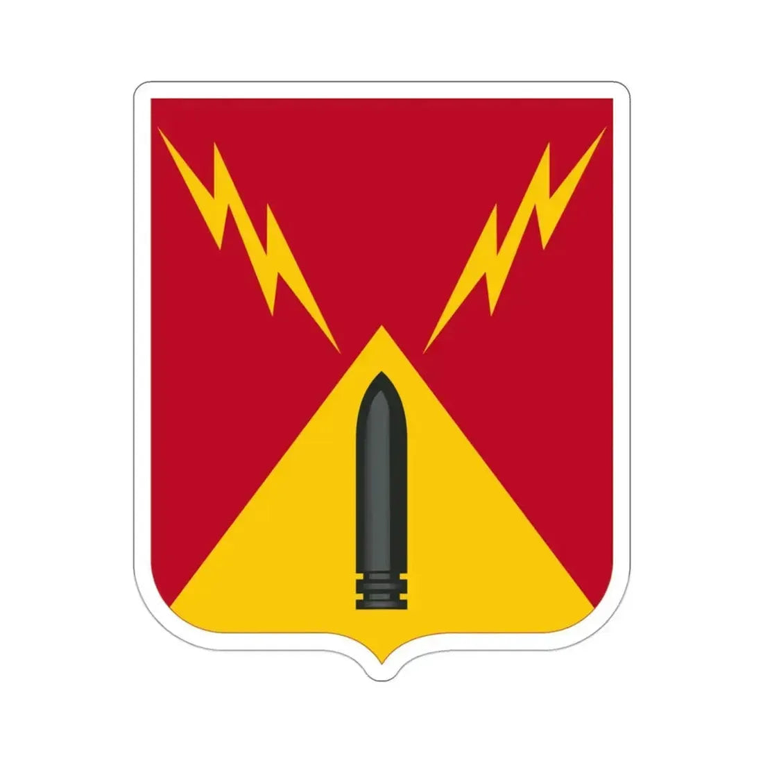 752nd Antiaircraft Artillery Gun Battalion v2 (U.S. Army) STICKER Vinyl Die-Cut Decal 3 Inch - The Sticker Space