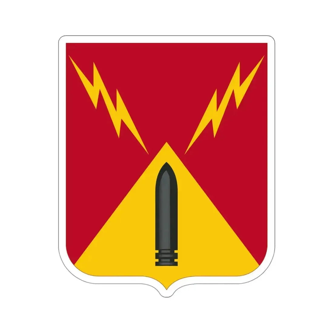 752nd Antiaircraft Artillery Gun Battalion v2 (U.S. Army) STICKER Vinyl Die-Cut Decal 4 Inch - The Sticker Space