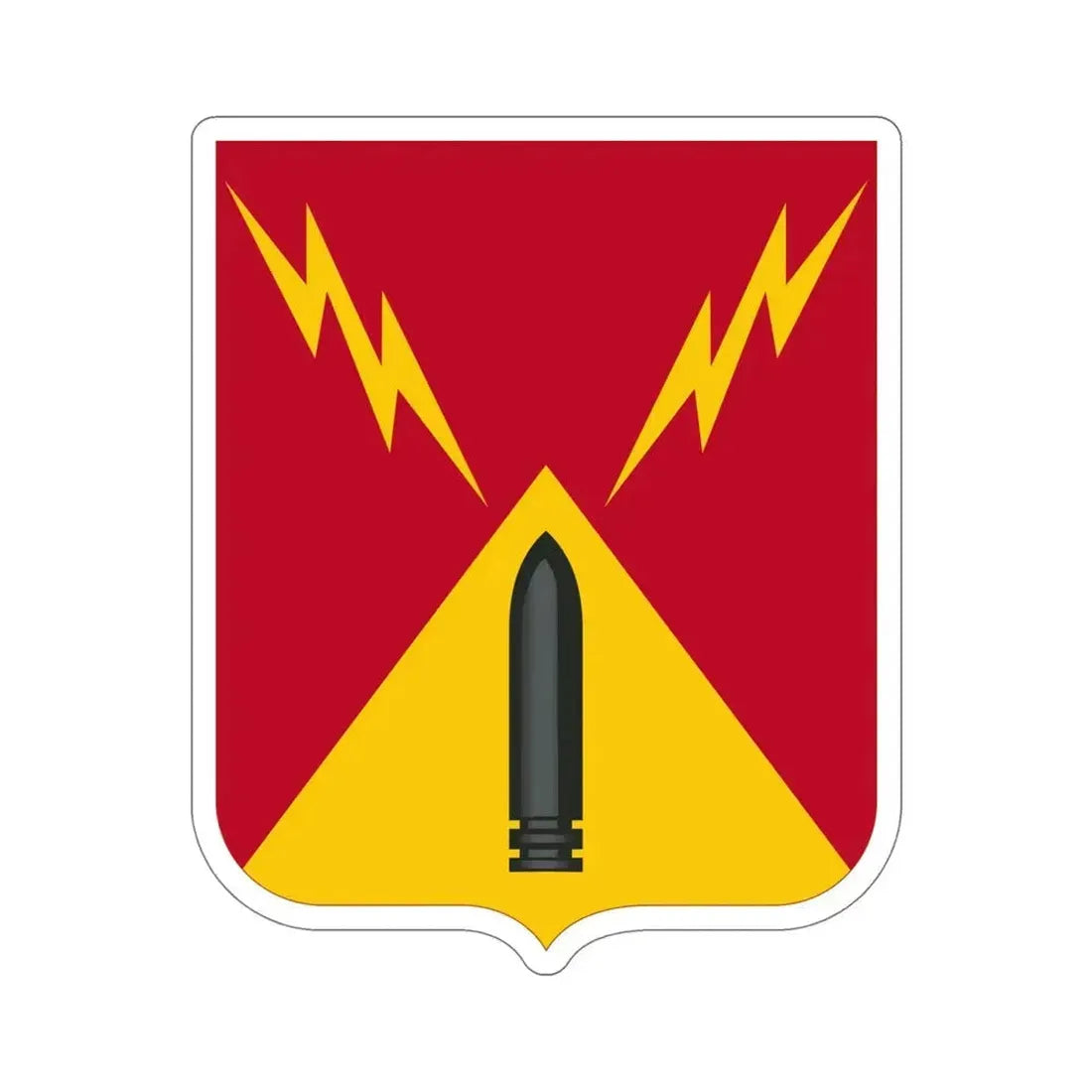 752nd Antiaircraft Artillery Gun Battalion v2 (U.S. Army) STICKER Vinyl Die-Cut Decal 6 Inch - The Sticker Space