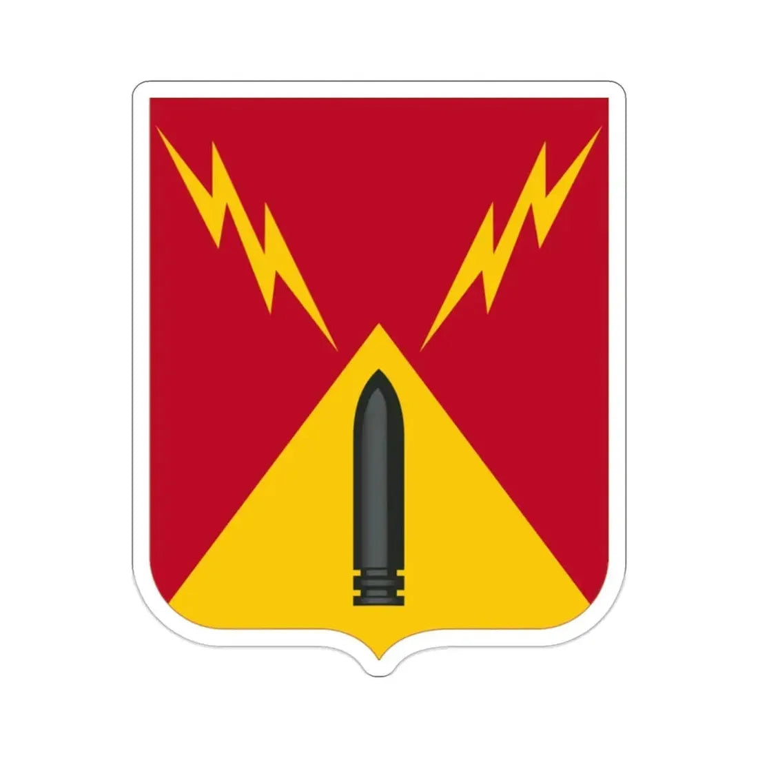 752nd Antiaircraft Artillery Gun Battalion v2 (U.S. Army) STICKER Vinyl Die-Cut Decal - The Sticker Space