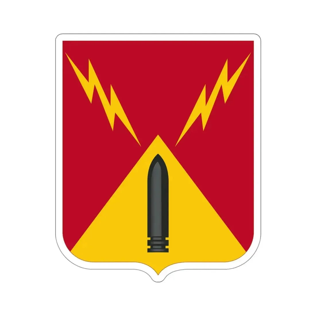 752nd Antiaircraft Artillery Gun Battalion v2 (U.S. Army) STICKER Vinyl Die-Cut Decal - The Sticker Space