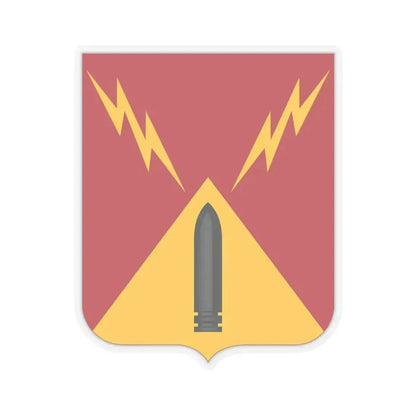 752nd Antiaircraft Artillery Gun Battalion v2 (U.S. Army) STICKER Vinyl Kiss-Cut Decal 6 Inch Transparent - The Sticker Space