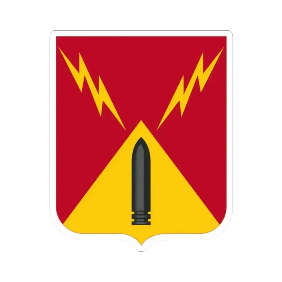 752nd Antiaircraft Artillery Gun Battalion v2 (U.S. Army) STICKER Vinyl Kiss-Cut Decal - The Sticker Space