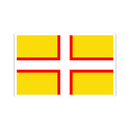 Saint Wites Cross (England) STICKER Vinyl Kiss-Cut Decal