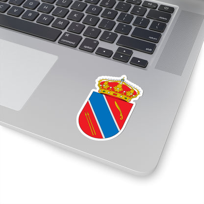 Escudo de Azaila2 (Spain) (Coat of Arms) STICKER Vinyl Kiss-Cut Decal