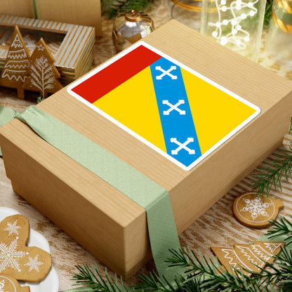 Flag of Golovachevskoe Moscow oblast (Russia) STICKER Vinyl Kiss-Cut Decal