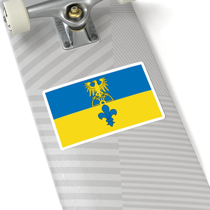 Flag of the Diocese of Swansea and Brecon (United Kingdom) STICKER Vinyl Kiss-Cut Decal
